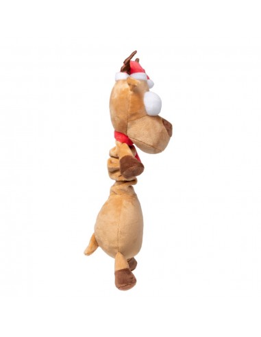 Peluche navideño para perros FuzzYard Domineck the Reindeer
