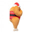 Peluche navideño para perros FuzzYard Fairisle Turkey (talla S)