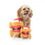 Peluche navideño para perros FuzzYard Fairisle Turkey (talla S)