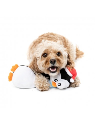Peluche navideño para perros FuzzYard Finneck the Penguin