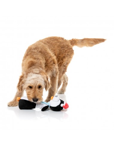 Peluche navideño para perros FuzzYard Finneck the Penguin