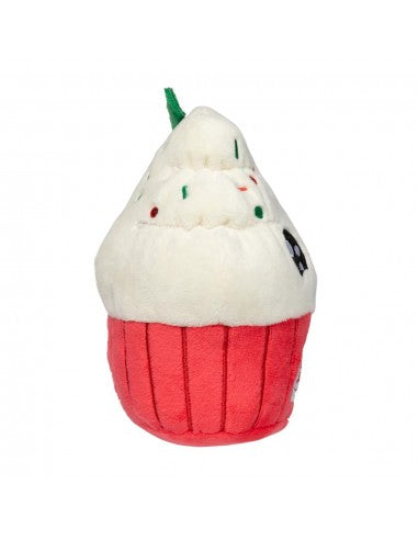 Peluche navideño para perros FuzzYard Frosty the Cupcake