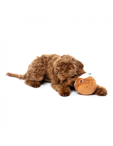 Peluche navideño para perros FuzzYard Hey Puddin' (talla S)