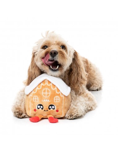 Peluche navideño para perros FuzzYard Holly House