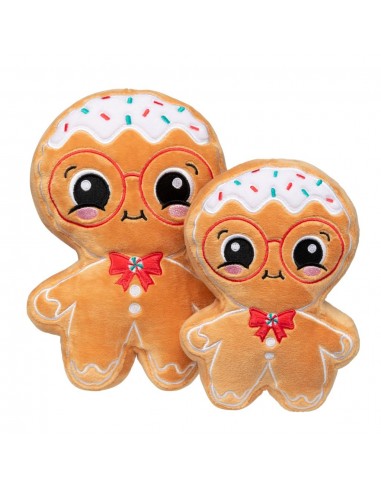 Peluche navideño para perros FuzzYard Jinglebread (talla S)
