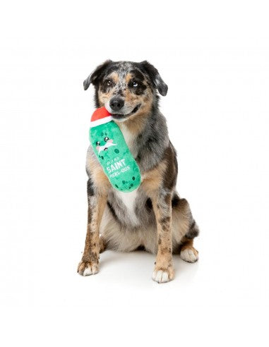 Peluche navideño para perros FuzzYard Jolly Old St Pickl-ous