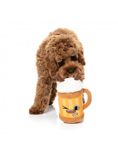 Peluche navideño para perros FuzzYard Jolly Reinbeer