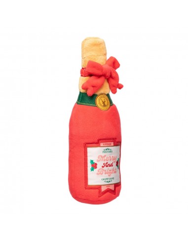 Peluche navideño para perros FuzzYard Merry & Bright Chompagne