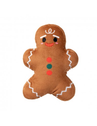 Peluches navideños perro FuzzYard Milk & Gingerbread pack 2
