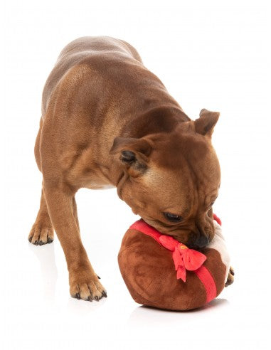 Peluche navideño para perros FuzzYard Merry Puddin