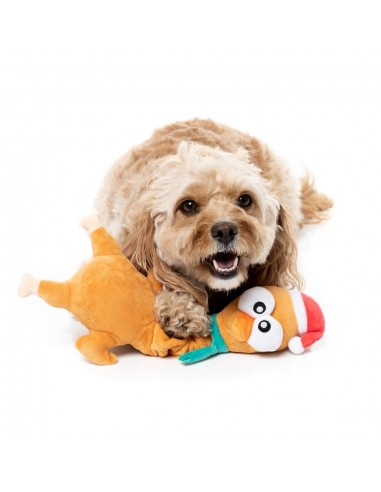 Peluche navideño para perros FuzzYard Monecka the Turkey