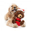 Peluche navideño para perros FuzzYard Santa Fuzz Bear