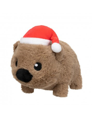 Peluche navideño para perros FuzzYard Wallace Wombat (talla S)