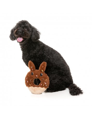 Peluche de Pascua para perros FuzzYard Big Bunny Donut