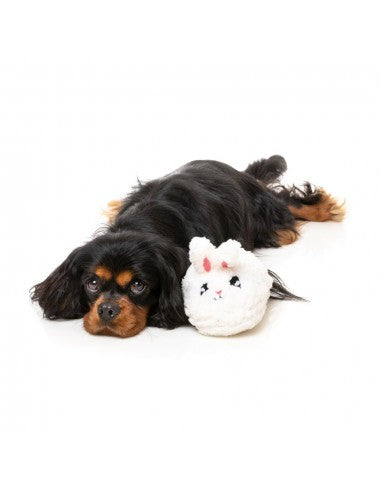 Peluche de Pascua para perros FuzzYard Fluffy Bunny Slipper