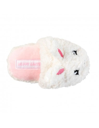Peluche de Pascua para perros FuzzYard Fluffy Bunny Slipper