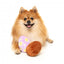 Peluches de Pascua para perros FuzzYard huevos, pack de 2