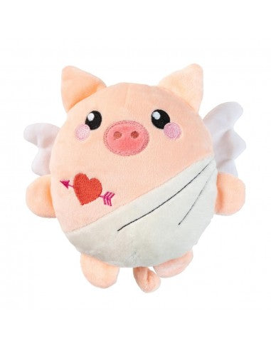 Peluche para perros FuzzYard Love Cu-pig, cerdito cupido