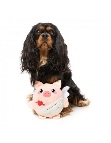 Peluche para perros FuzzYard Love Cu-pig, cerdito cupido