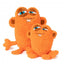 Peluche para perros FuzzYard The Yardsters Oobert naranja (talla S)