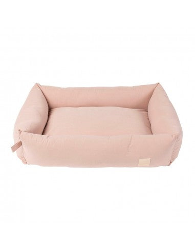 Cama para perro de algodón FuzzYard Life Soft Blush (talla M)