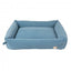Cama para perro de pana FuzzYard Life French Blue (talla L)