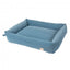 Cama para perro de pana FuzzYard Life French Blue (talla L)