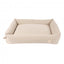 Cama para perro de pana FuzzYard Life Sandstone (talla L)