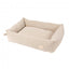 Cama para perro de pana FuzzYard Life Sandstone (talla M)