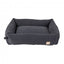 Cama para perro de pana FuzzYard Life Slate Grey (talla M)