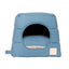 Cama cueva para gatos de algodón FuzzYard Life French Blue