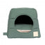 Cama cueva para gatos de algodón FuzzYard Life Myrtle Green