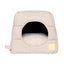 Cama cueva para gatos de algodón FuzzYard Life Sandstone