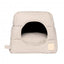 Cama cueva para gatos de algodón FuzzYard Life Sandstone