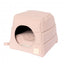Cama cueva para gatos de algodón FuzzYard Life Soft Blush