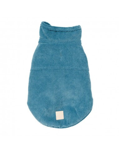 Chaqueta de pana para perros FuzzYard Life French Blue