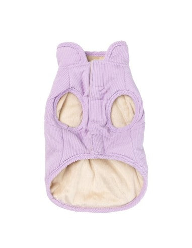 Chaqueta de pana para perros FuzzYard Life Lila