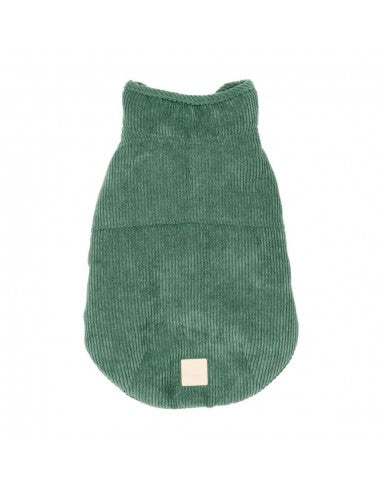 Chaqueta de pana para perros FuzzYard Life Myrtle Green