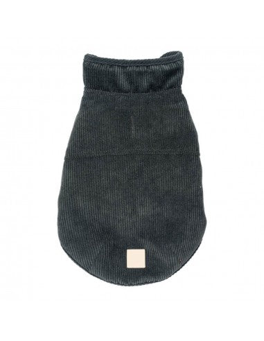 Chaqueta de pana para perros FuzzYard Life Slate Grey