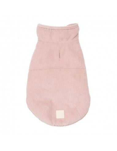 Chaqueta de pana para perros FuzzYard Life Soft Blush