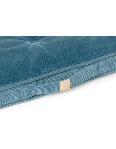 Colchoneta cama para perro FuzzYard Life Lounge French Blue (talla M)