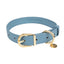 Collar de perro cuero vegano FuzzYard Atelier French Blue (talla L)