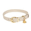 Collar de perro cuero vegano FuzzYard Atelier Sandstone (talla M)