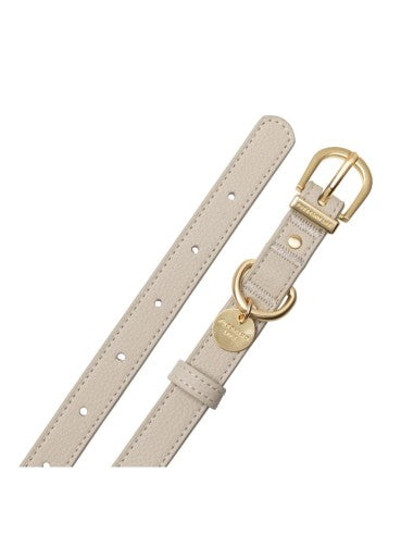 Collar de perro cuero vegano FuzzYard Atelier Sandstone (talla M)