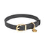 Collar de perro cuero vegano FuzzYard Atelier Slate Grey (talla M)
