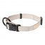 Collar de perro de algodón FuzzYard Life Sandstone (talla M)