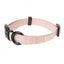 Collar de perro de algodón FuzzYard Life Soft Blush (talla S)
