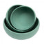 Comedero para perro de silicona FuzzYard Life Myrtle Green (talla L)