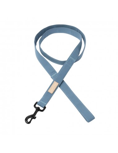 Correa de perro de algodón FuzzYard Life French Blue (talla L)