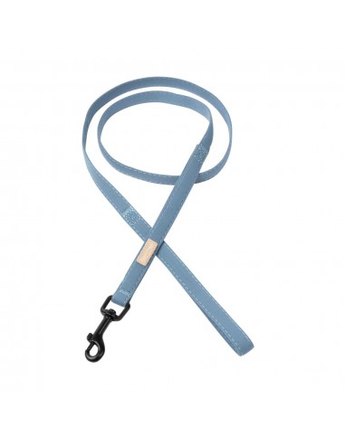 Correa de perro de algodón FuzzYard Life French Blue (talla S)